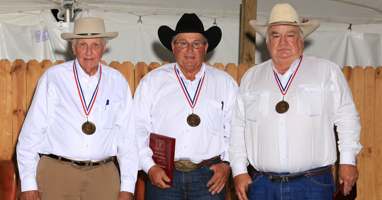 Powell, Nicholson and Bonds 2016 Foy Proctor Memorial Cowman’s Award of Honor Recipients