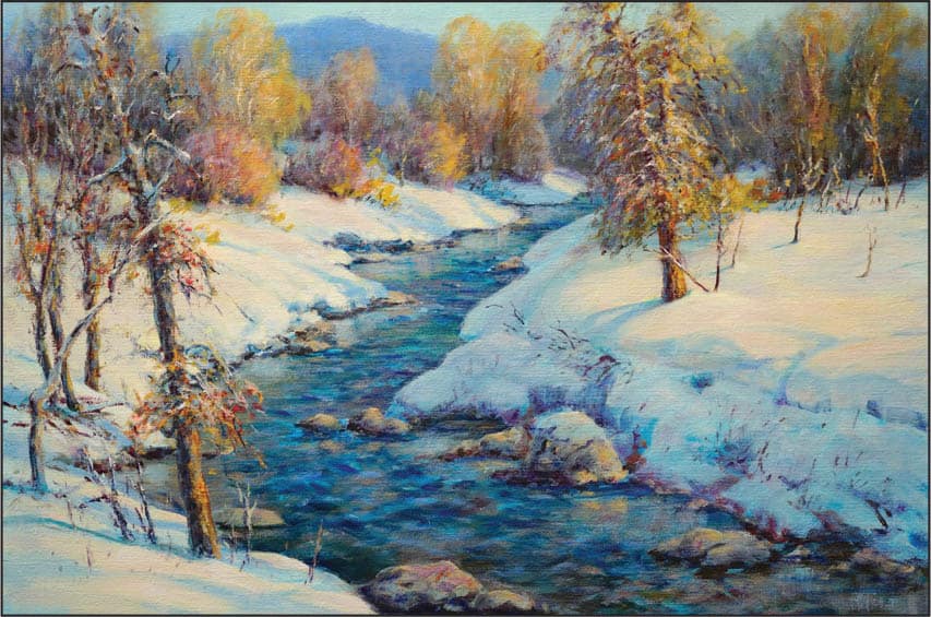 Winter in Idaho by D. L. Parks